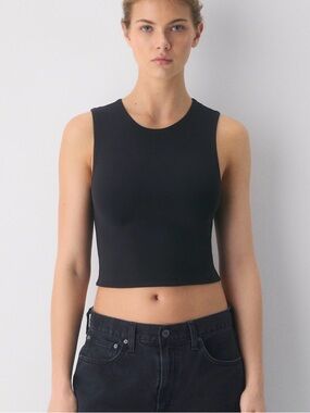 Aritzia CONTOUR Black Tenor Tank